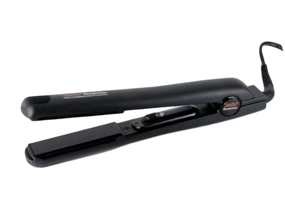 Sedu Revolution Tourmaline Ionic hair straightener ceramic heating Plates Black